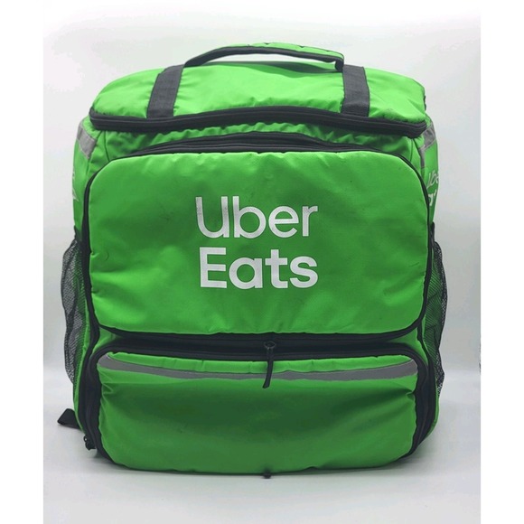 Uber Eats Other - Uber Eats XL Insulated Food Delivery Backpack Bag w/ Cover Large Thermal Bag